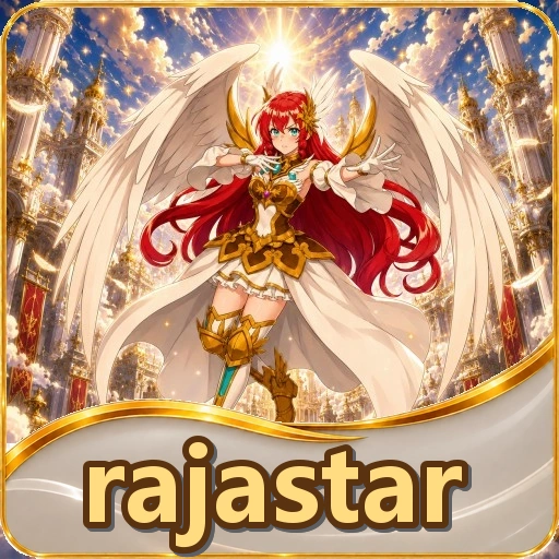 Cuplikan alur unduh dan instal APK rajastar di ponsel Android
